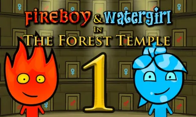 Fireboy and Watergirl 1: Forest Temple img